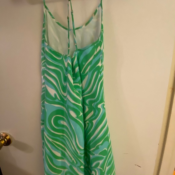Green Lilly Pulitzer Maisey Slip Dress - Picture 2 of 5